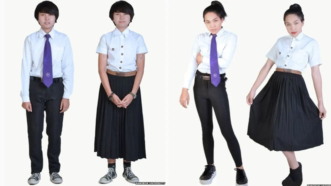 Mahasiswa Transgender di Bangkok Miliki Seragam Khusus