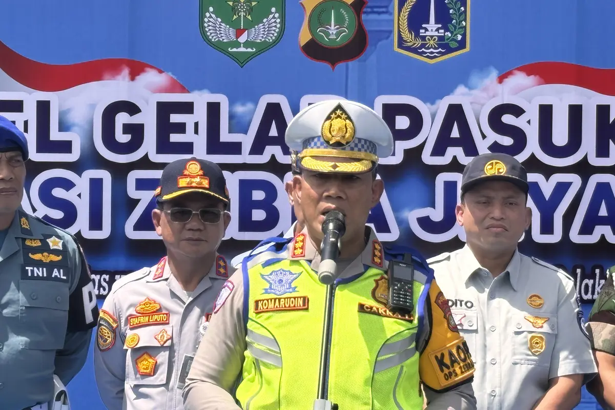 Direktur Lalu Lintas Polda Metro Jaya, Kombes Pol Komarudin (Liputan6.com/Ady Anugrahadi)
