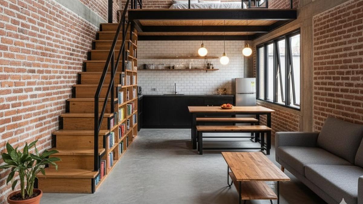 7 Inspirasi Desain Rumah Mezzanine 5x8, Solusi Maksimalkan Ruang Terbatas &amp; Nyaman