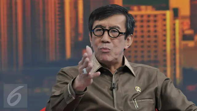 Menteri Hukum dan HAM Yasonna Laoly 