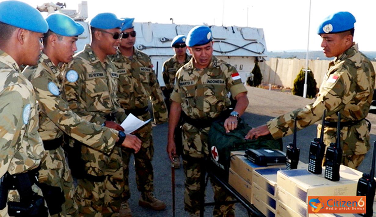 Citizen6, Lebanon: Gelar pasukan dan perlengkapan ini dimaksudkan untuk memastikan sejauh mana kesiapan personel dan perlengkapan yang ada dihadapkan dengan pelaksanaan operasional di daerah operasi baru. (Pengirim: Badarudin Bakri)