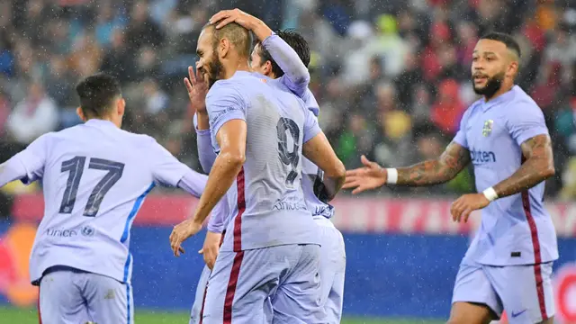 Foto: Martin Braithwaite Cetak Gol, Barcelona Dibungkam RB Salzburg