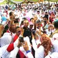 Anies Baswedan berkampanye di Jakarta Utara (Liputan6.com/Rezki Apriliya Iskandar)