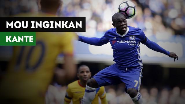 Jose Mourinho mengancam meninggalkan Manchester United jika tak mendatangkan N'Golo Kante.