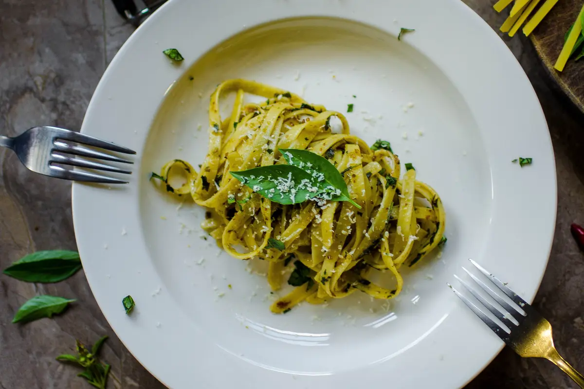 Resep Pasta Saus Pesto