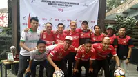 Tim Indonesia di Homeless World Cup (HWC) 2017. (Bola.com/Muhammad Ginanjar)