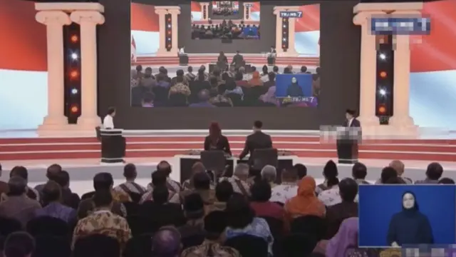 7 Editan Kocak Layar Debat Capres Kedua, Bikin Ngakak