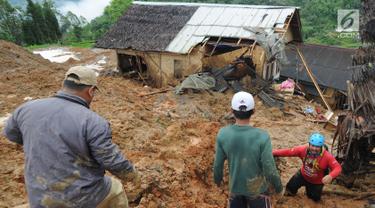 Penampakan Longsor Dusun Cimapag yang Rata dengan Tanah