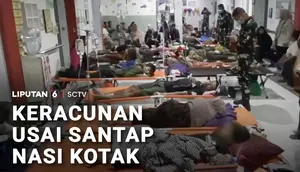 Keracunan Usai Santap Nasi Kotak