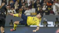 Gokil! Bawa Al Nassr Menang, Cristiano Ronaldo Cetak Gol via Tendangan Salto