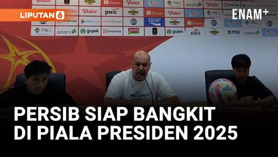 VIDEO: Persib Siap Bangkit Lawan Dewa United, Duel Hidup-Mati di Piala Presiden 2025