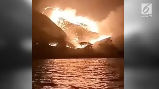 Bencana kebakaran kembali terjadi di Pulau Gili Lawa yang masuk dalam kawasan Taman Nasional Komodo, NTT. Kejadian itu terpantau pada Rabu (1/8) pukul 19.00 Wita dan mulai meluas pada pukul 22.00 Wita.