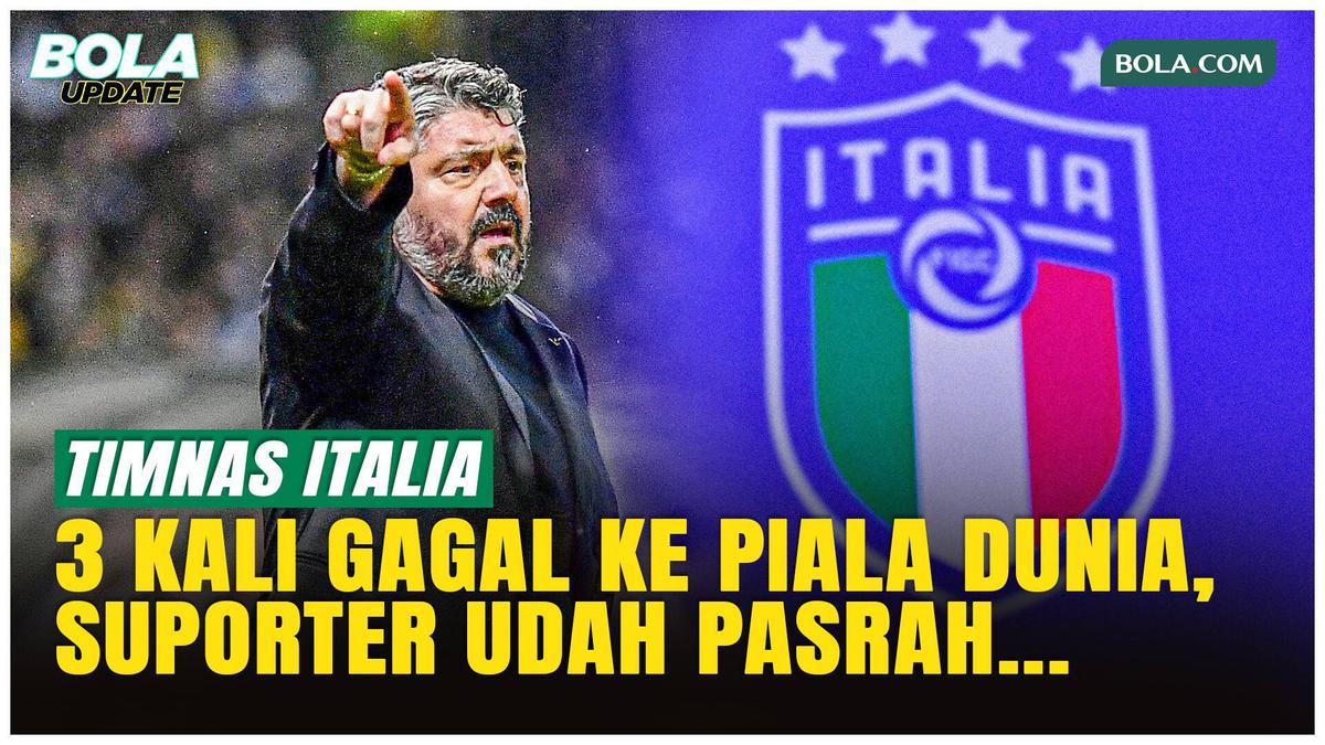 Italia Gagal Lagi ke Piala Dunia 3 Kali Beruntun, Suporter Murka!