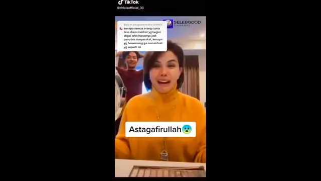Nikita Mirzani Dituding Lecehkan bacaan Salat.