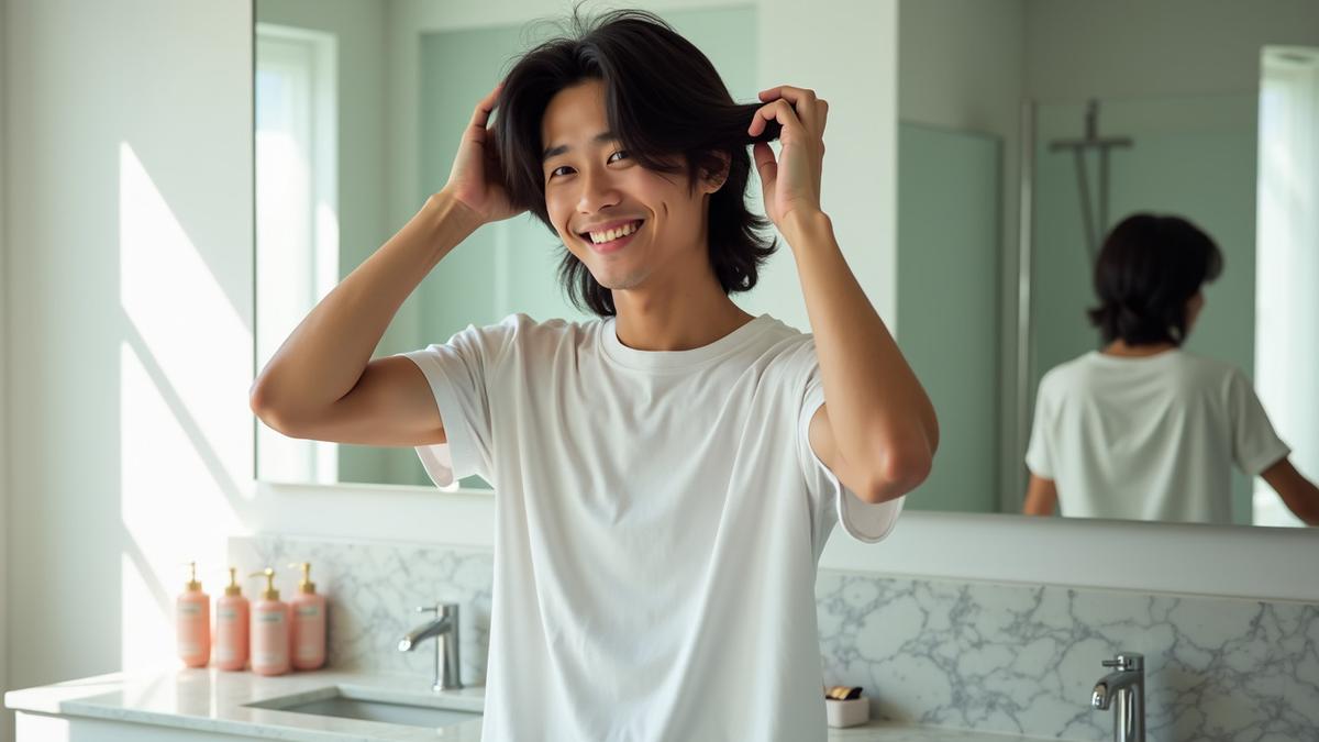 5 Gambar Rambut Pria Panjang Rapi dan Keren, Inspirasi Gaya Maskulin Elegan 2025