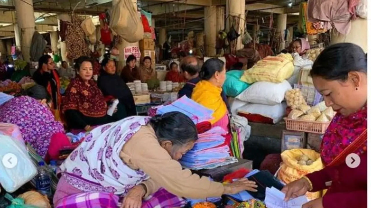 Pasar Khusus Pedagang Perempuan di India Siap Dibuka Kembali