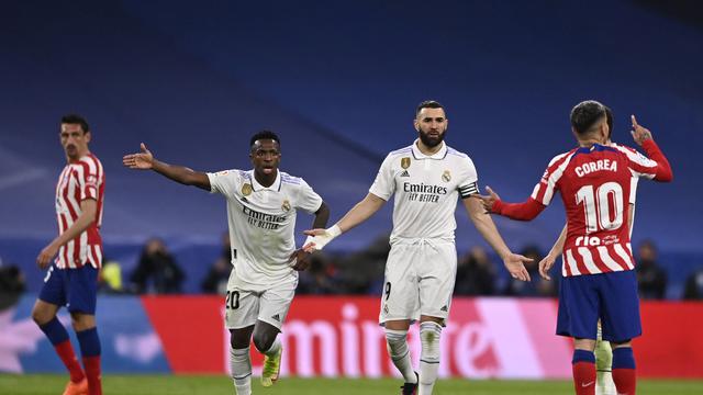Real Madrid vs Atletico di La Liga
