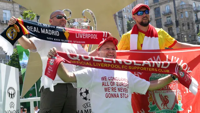 Real Madrid, Liverpool, Liga Champions