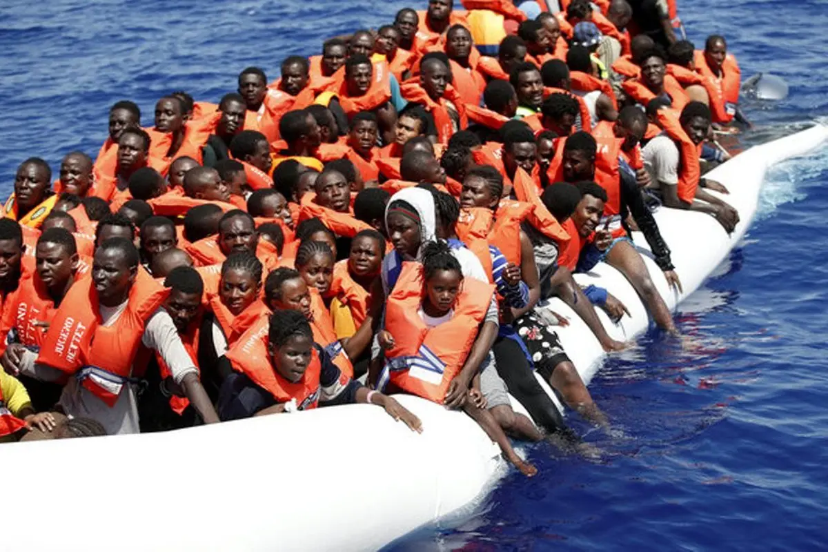 Imigran di Libya. (Reuters)