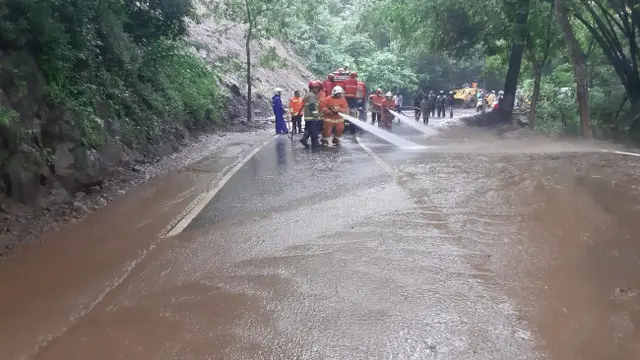 BPBD Petakan Tanah Bergerak di Dusun Brau Kota Batu