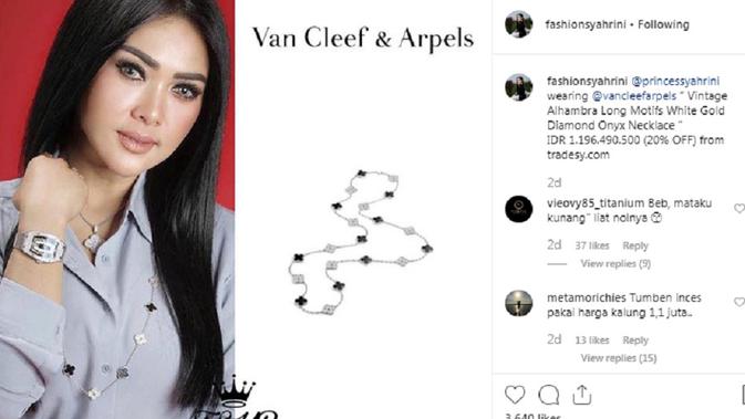 [Foto: Instagram Fashion Syahrini]