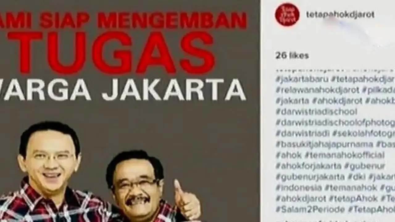 Tebar Pesona Pilgub DKI