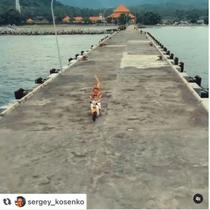 Terjun dan Buang Motor ke Laut, Turis Rusia di Bali Banjir Kecaman. (dok.Instagram @niluhdjelantik/https://www.instagram.com/p/CIqIuWXpqGZ/?utm_source=ig_embed/Henry)