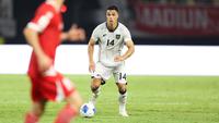 Gelandang&nbsp;Timnas Indonesia,&nbsp;Joey Pelupessy, saat melawan Timnas Lebanon dalam laga FIFA Matchday 2025 di Stadion Gelora Bung Tomo, Surabaya, Senin (8/9/2025). (Bola.com/Abdul Aziz)