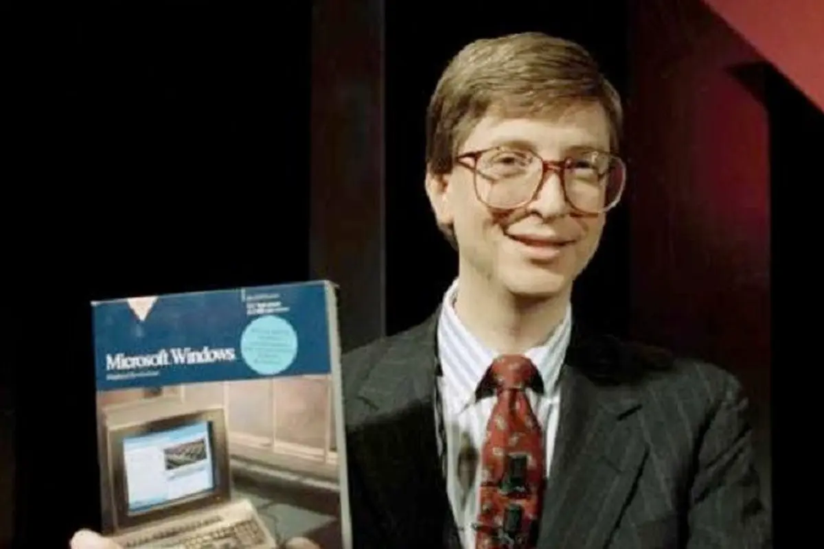 Miliarder Bill Gates saat masih muda