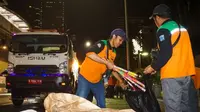3.395 Petugas Kebersihan Jakarta Disiagakan Antisipasi Lonjakan Sampah Saat Perayaan Tahun Baru 2026