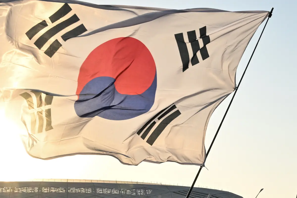 Bendera Korea Selatan. (JUNG Yeon-je / AFP)