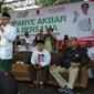 Cawapres nomor urut 01 Ma'ruf Amin dalam kampanye akbar di Depok, Jawa Barat. (Liputan6.com/ Ady Anugrahadi)