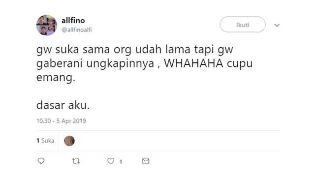 cuitan dasar aku