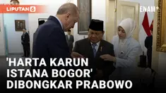 Prabowo 'Bongkar Harta Karun' Istana Bogor ke Erdogan