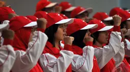 Indonesia mengirimkan 186 atlet (115 putra dan 71 putri) untuk berlaga di Incheon. Mereka akan berebut medali di 23 cabang yang diikuti, Jakarta, Kamis (11/9/2014) (Liputan6.com/Miftahul Hayat)