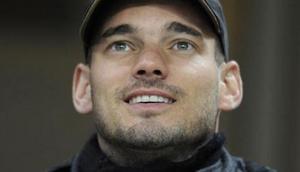 Wesley Sneijder. (c) AFP