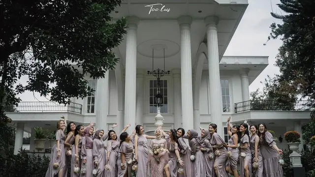 Potret Bridesmaid Dampingi 7 Artis Ini Tak Kalah Memesona, Bertabur Bintang