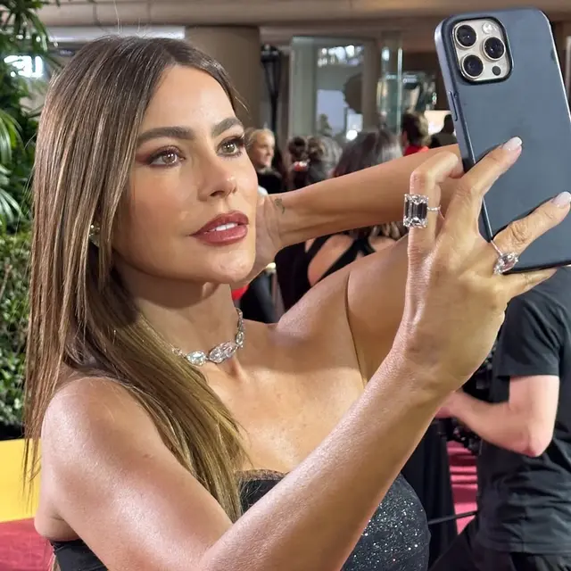 Dirumorkan Berkencan, Sofia Vergara dan Lewis Hamilton Dikonfirmasi Hanya Berteman (instagram/Sofiavergara/LewisHamilton).