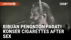 Meski Diguyur Hujan, Band Cigarettes After Sex Sukses Gelar Konser di Jakarta