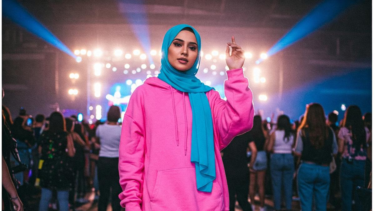 9 Gaya Hoodie Hijab Syar’i nan Stylish untuk OOTD Musim Dingin