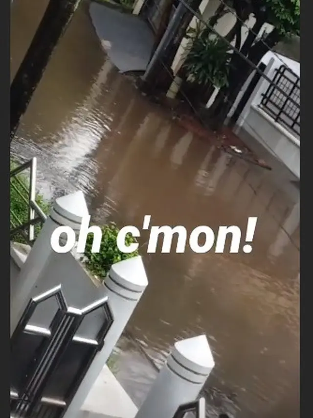Jakarta Banjir Lagi, Rumah 6 Artis Ini Juga Jadi Korban