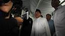 Minggu (08/06/14), sejumlah tokoh politik hadir di acara haul Almarhum Taufik Kiemas. Tampak hadir Cawapres Jusuf Kalla (Liputan6.com/Herman Zakharia) 