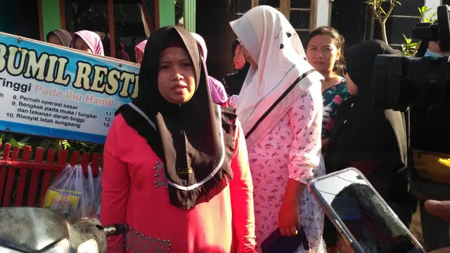 Marianah yang kini berusia 40 tahun mengandung anak ketiga. (Foto: Fitri Haryanti/Liputan6.com)