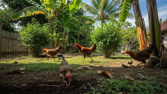 Pakan Ternak Ayam Tanpa Modal yang Mudah Didapat
