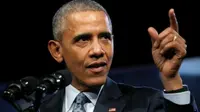 Barack Obama berkata bahwa AS dapat menghancurkan Korea Utara dengan persenjataannya (Reuters)