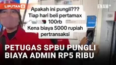 Viral! Operator SPBU Pertamina Potong Biaya Admin Rp5.000 untuk Isi Pertamax