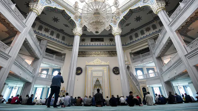 Mengintip Kemegahan Masjid Katedral Moskow