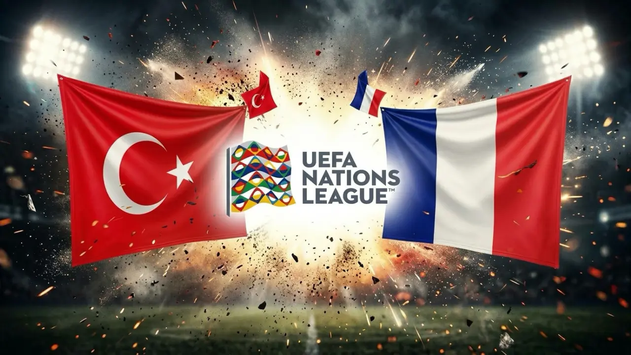 Ilustrasi Turki Vs Prancis, UEFA Nations League