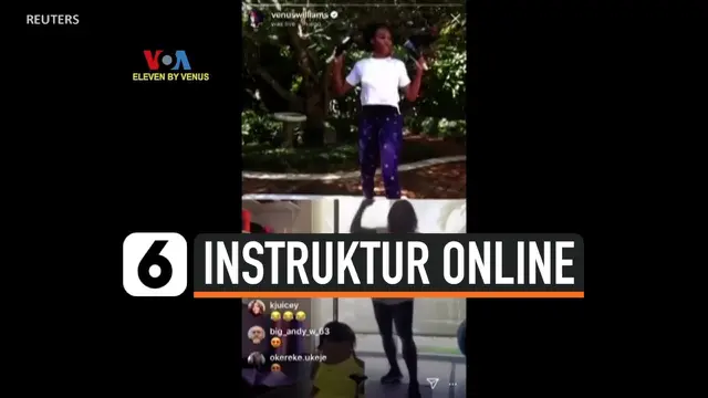 VIDEO: Berolahraga Online dengan Atlet Pemenang Olimpiade