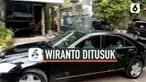 Presiden Joko Widodo tiba di RSPAD Gatot Soebroto untuk menjenguk Menko Polhukam Wiranto yang menjadi korban penyerangan orang tak dikenal saat kunjungan kerja ke Kabupaten Pandeglang, Banten, Kamis (10/10/2019).